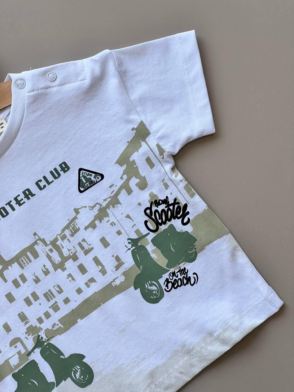 Scooter Cotton T-Shirt - La Farandole Paris