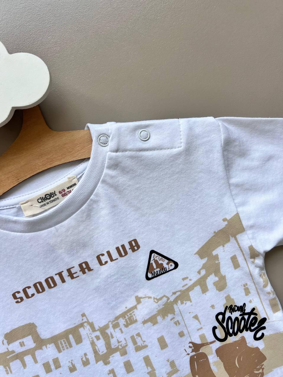 Scooter Cotton T-Shirt - La Farandole Paris