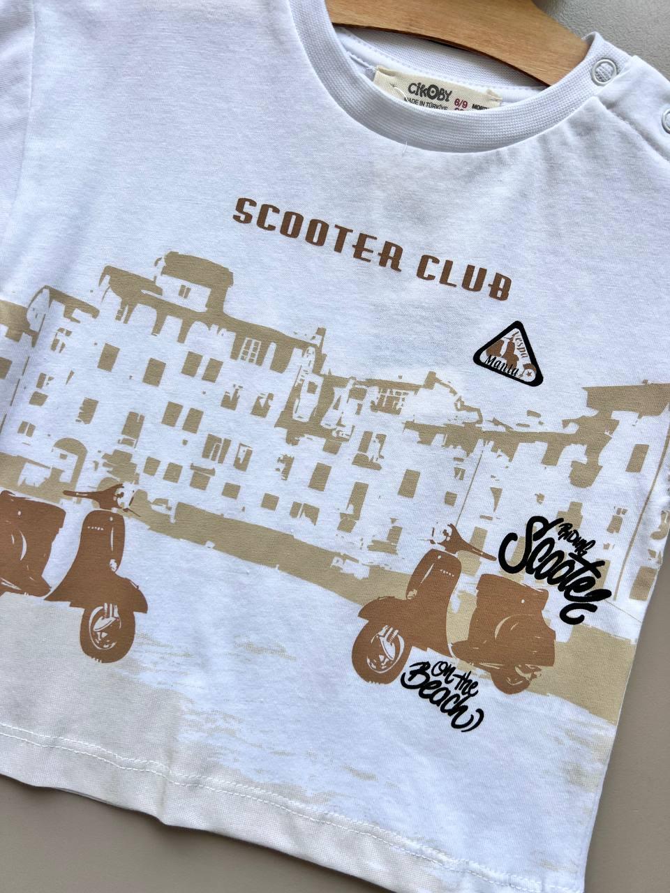 Scooter Cotton T-Shirt - La Farandole Paris