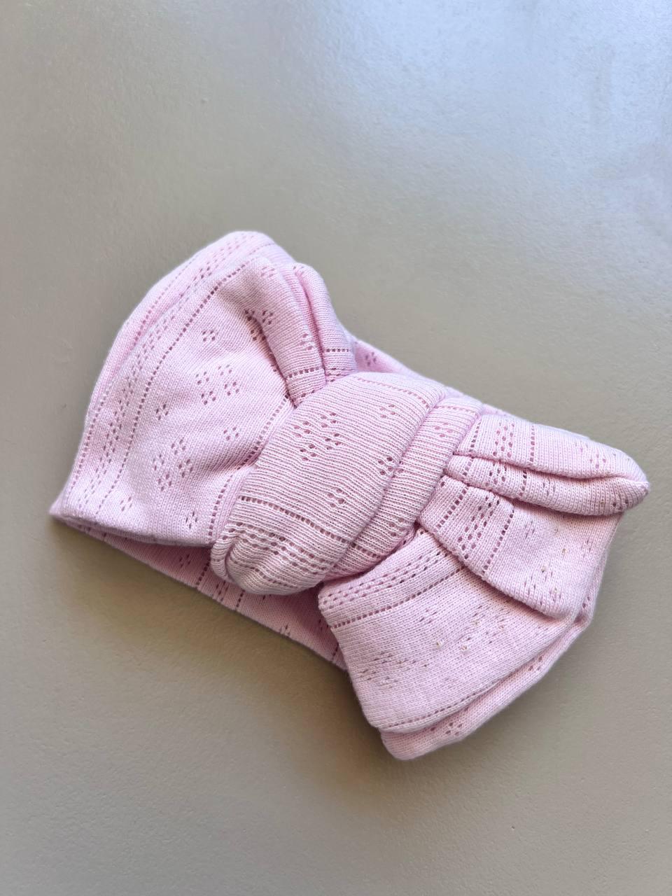 Bow Cotton Hair Band - La Farandole Paris