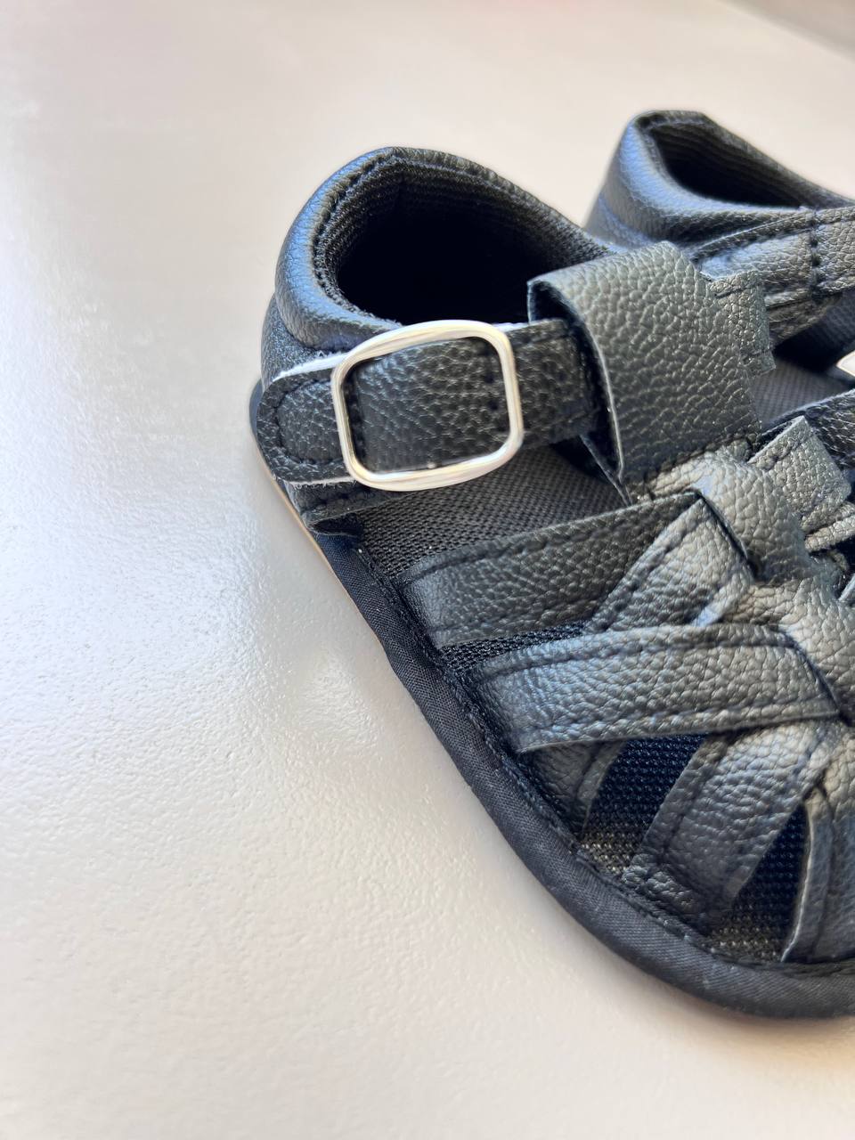 Faux Leather Summer Sandal