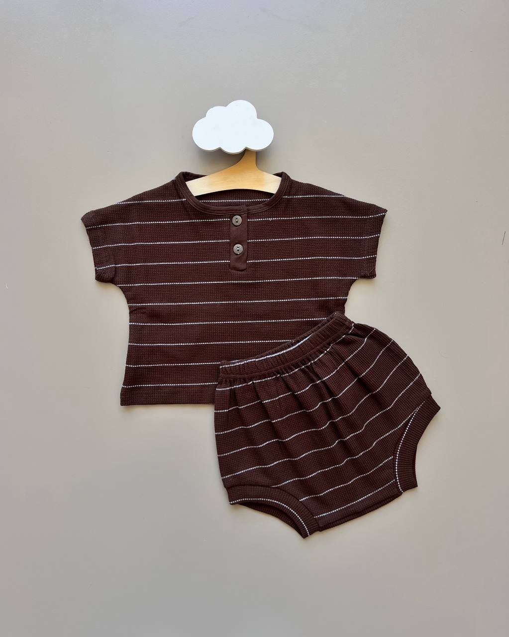 Striped Cotton Summer 2 Pcs Set