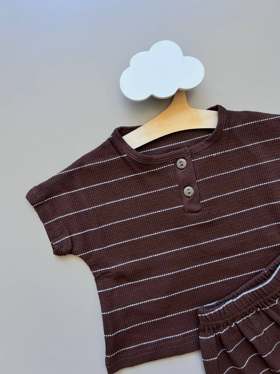 Striped Cotton Summer 2 Pcs Set