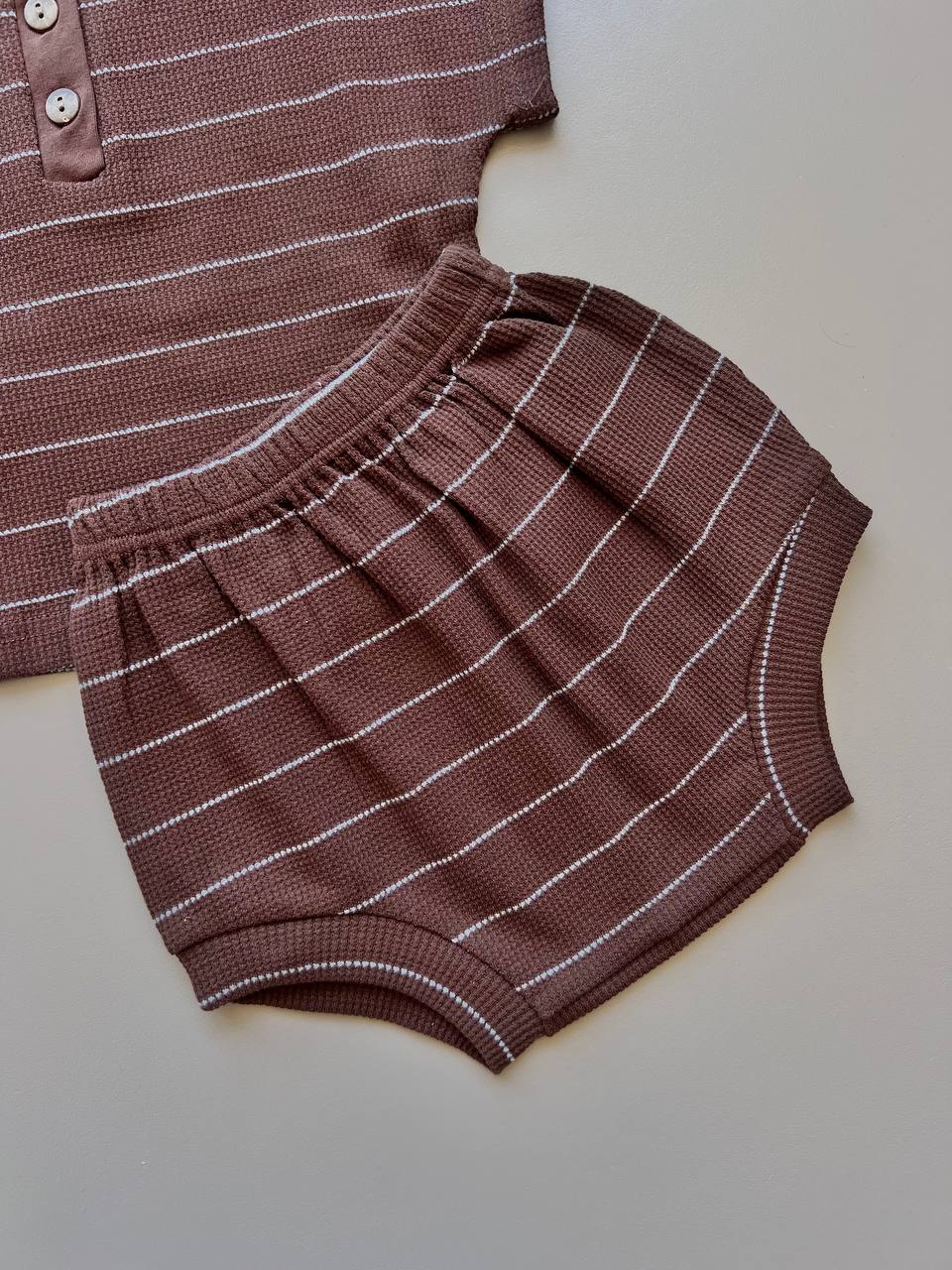 Striped Cotton Summer 2 Pcs Set