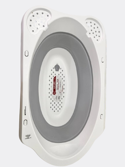 Gray Foldable Bath Tub