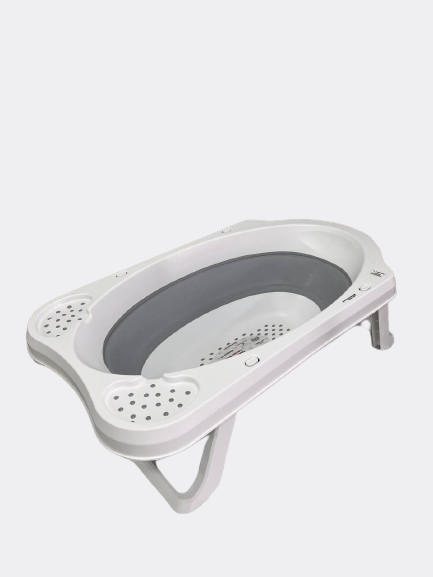 Gray Foldable Bath Tub