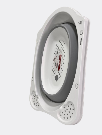 Gray Foldable Bath Tub