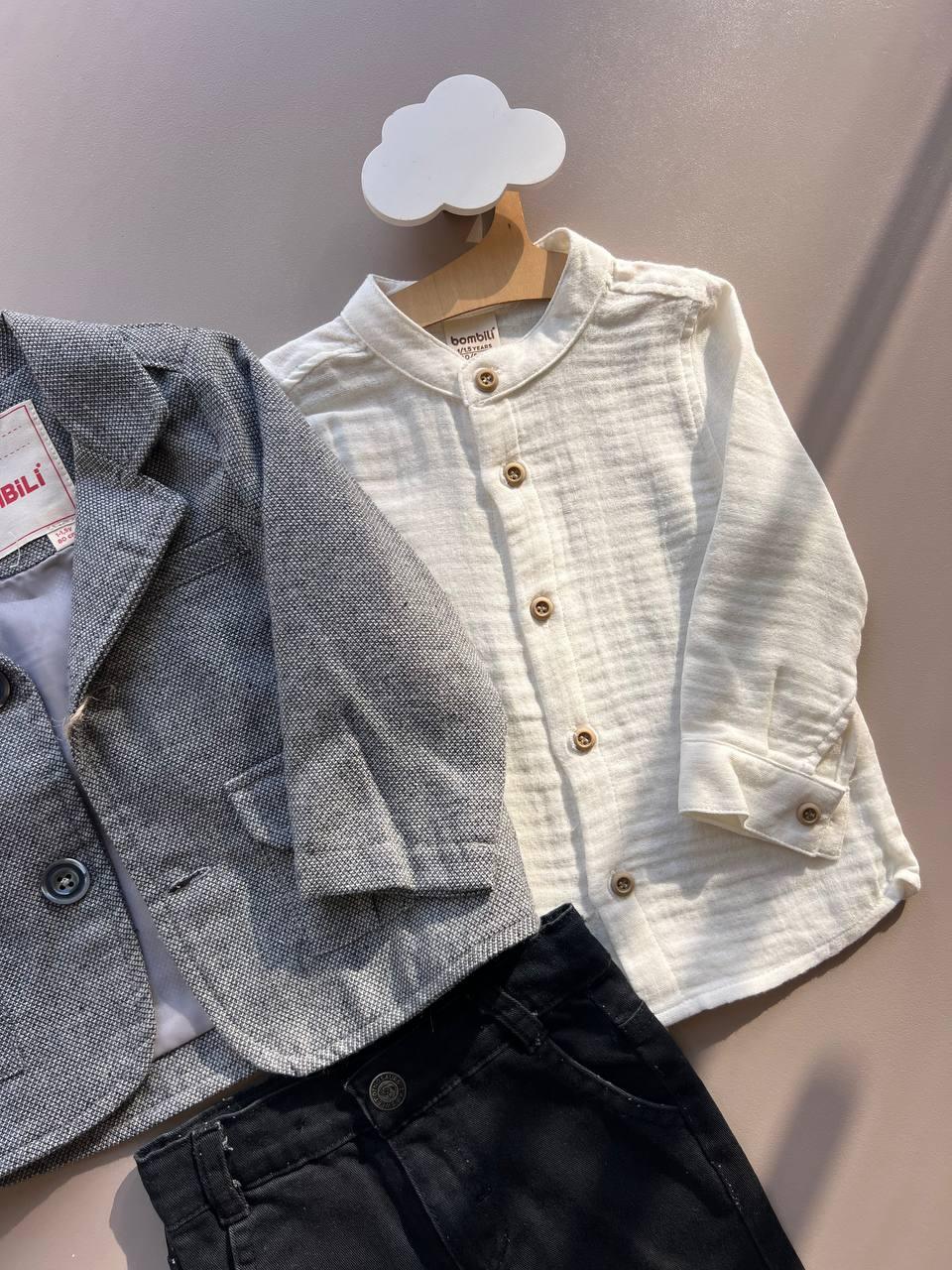 Gray Parisian 3 Pcs Set - La Farandole Paris