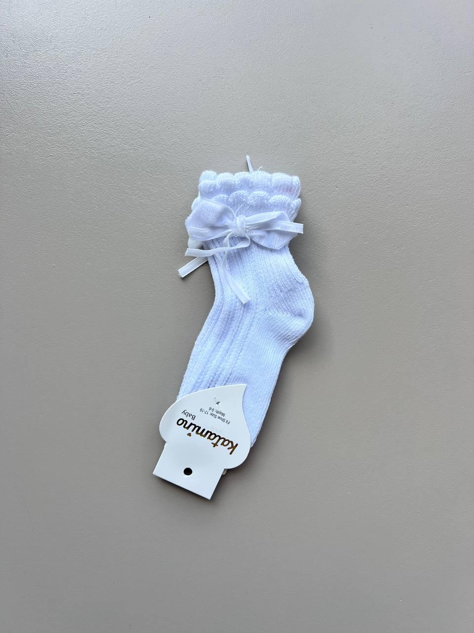 Socks With Ruban Lace - La Farandole Paris