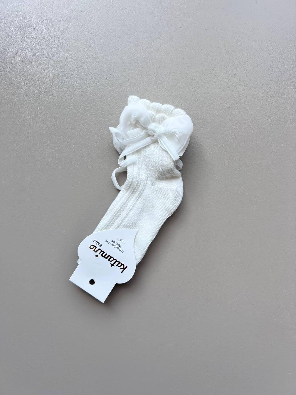 Socks With Ruban Lace - La Farandole Paris