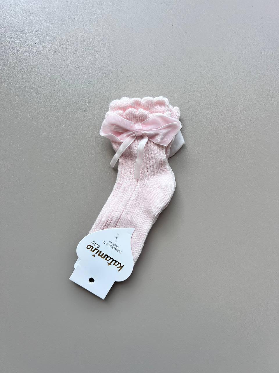 Socks With Ruban Lace - La Farandole Paris