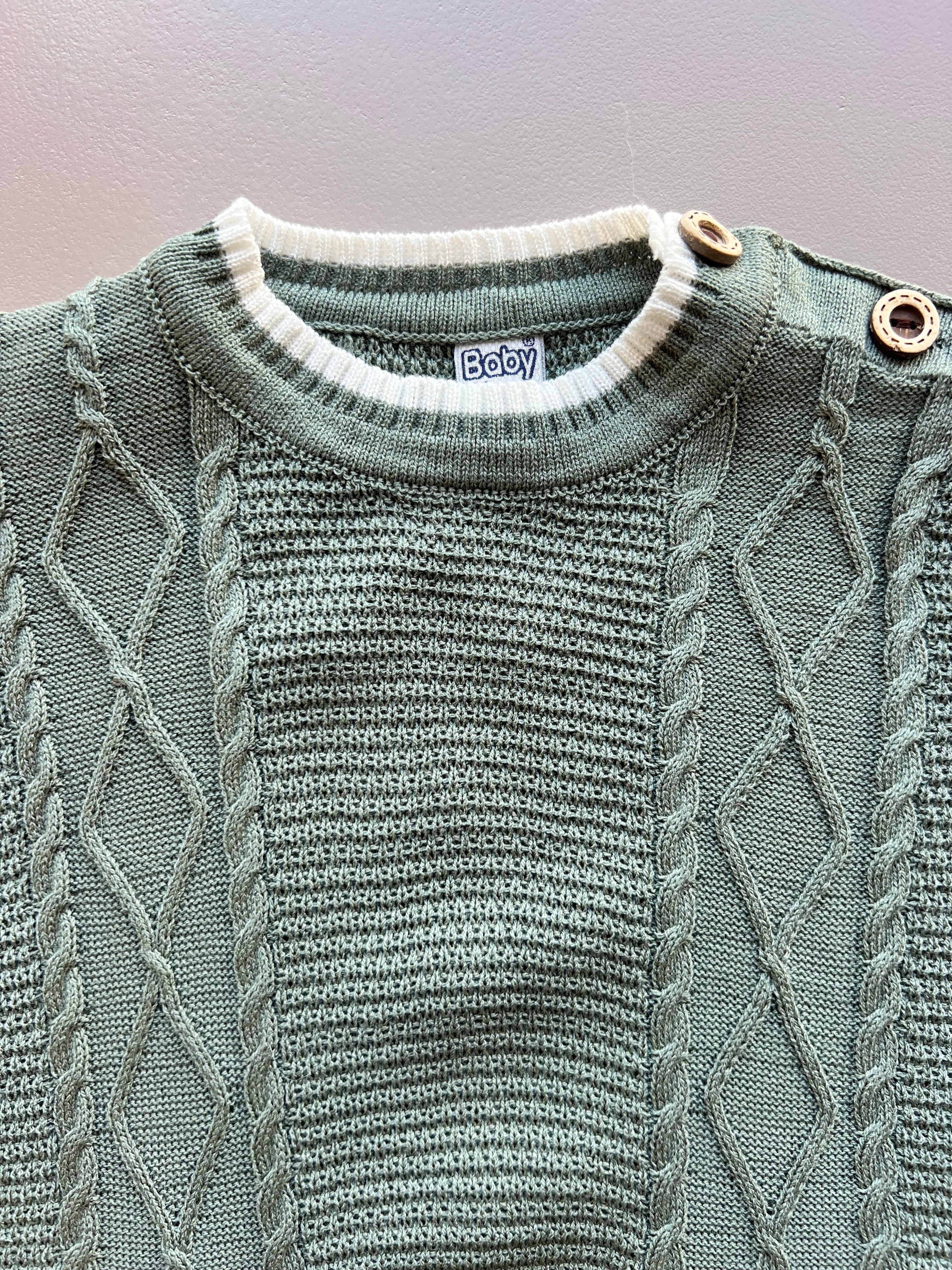 Green 100% Cotton 3 Pcs Set