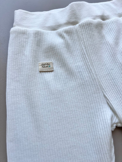 Off White Organic Cotton Pant