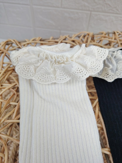 Ruffle Long Socks