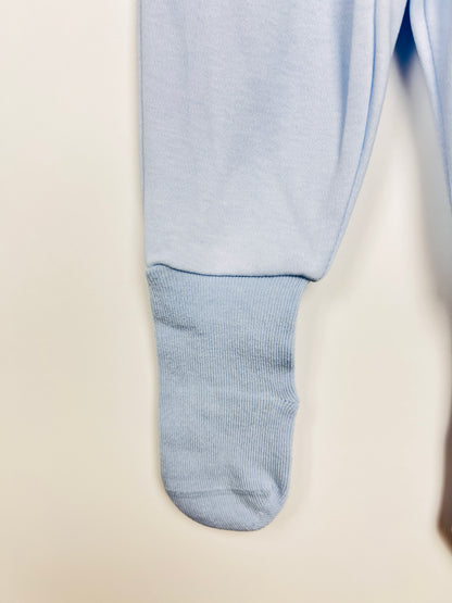 Nœud Blanc™ Organic Cotton High Waist Footed Pants