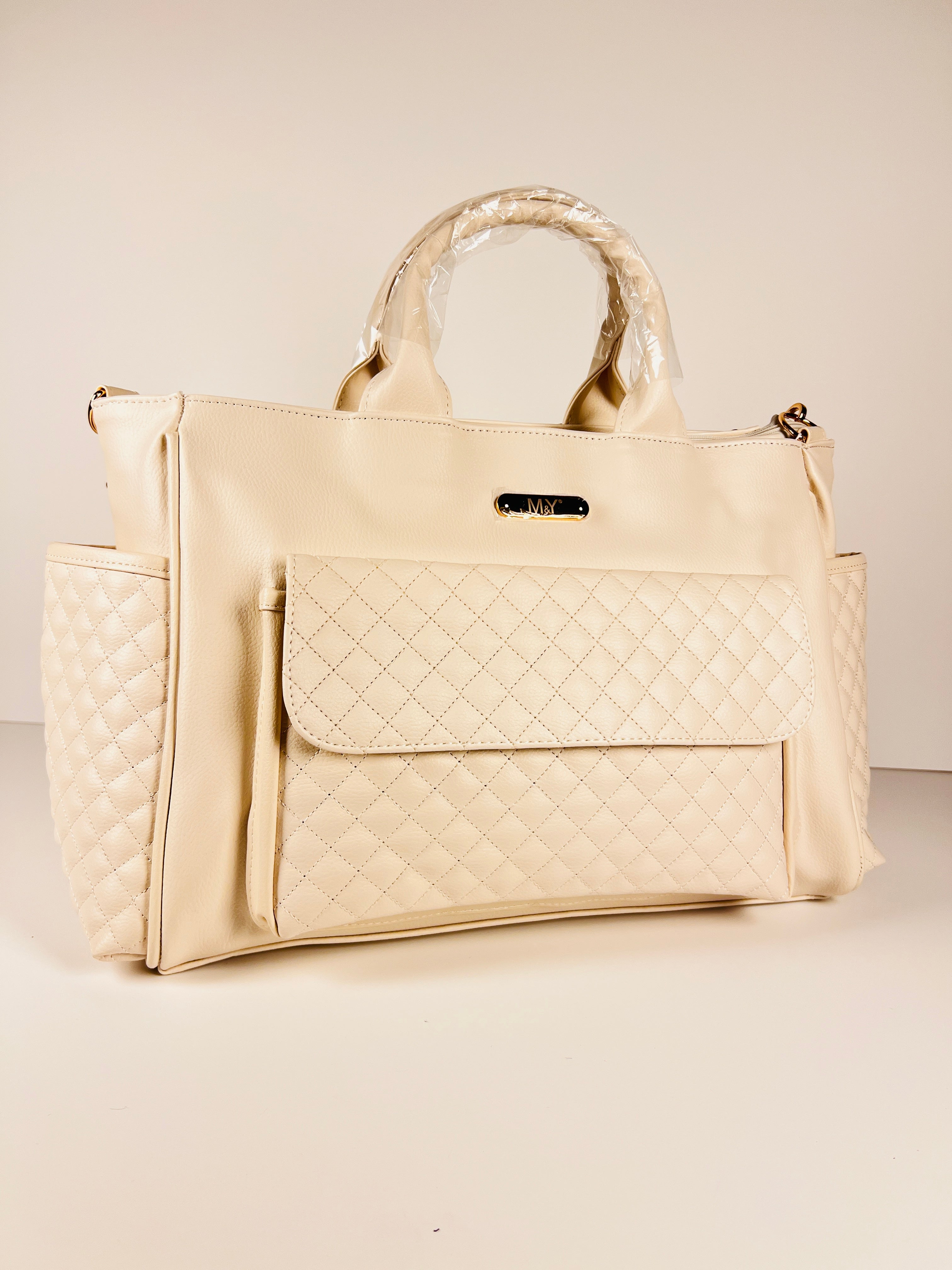 Jumbo Leather Diaper Bag