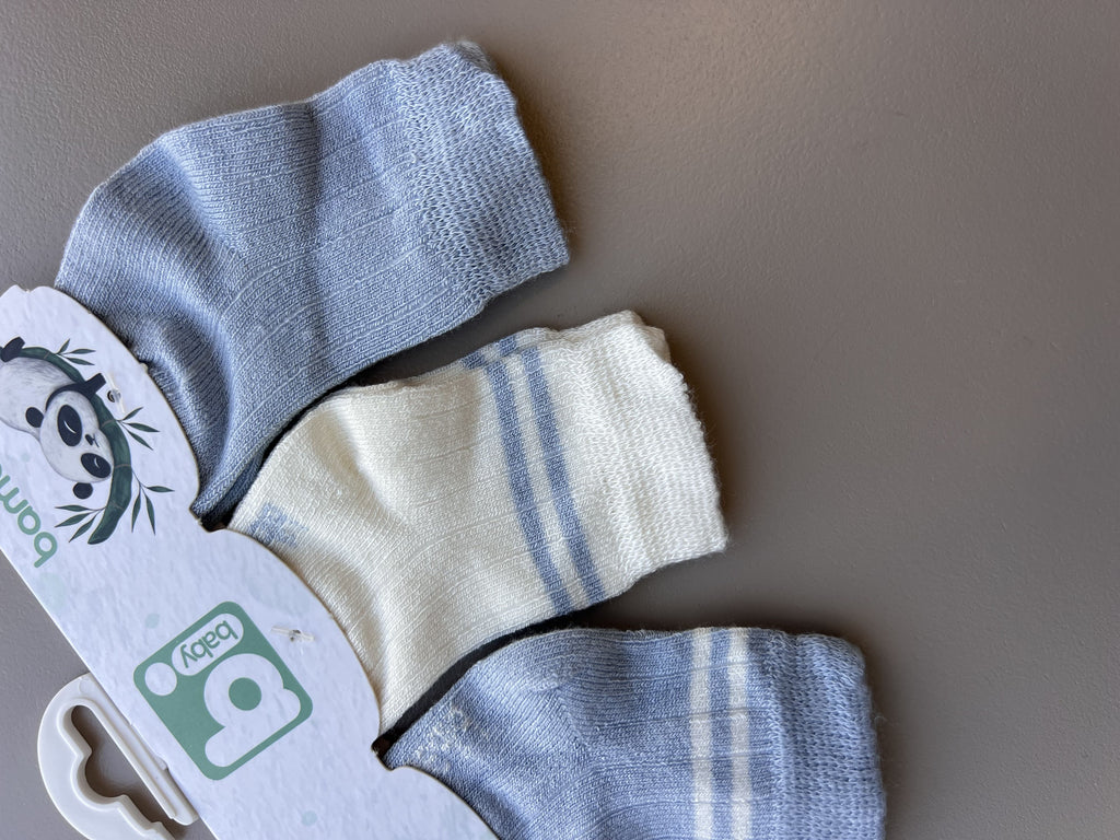Ankle Bamboo Socks 3 Pcs Pack