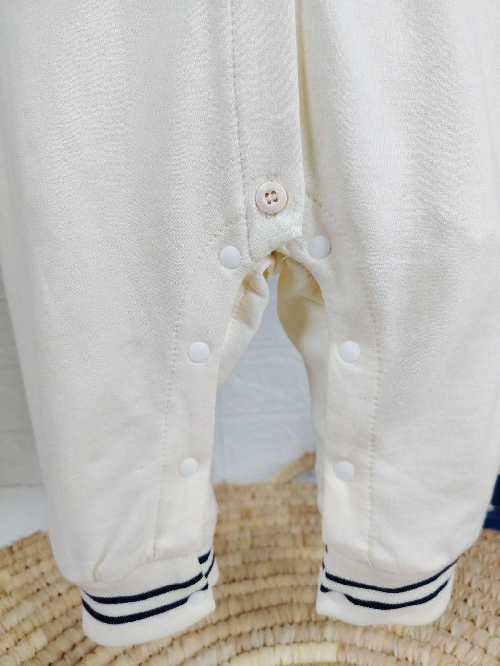 Navy & Beige Matelot Overall