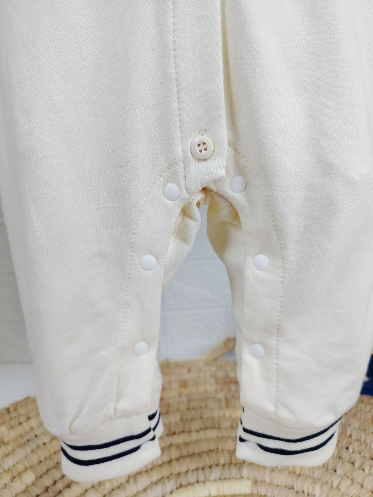 Navy & Beige Matelot Overall