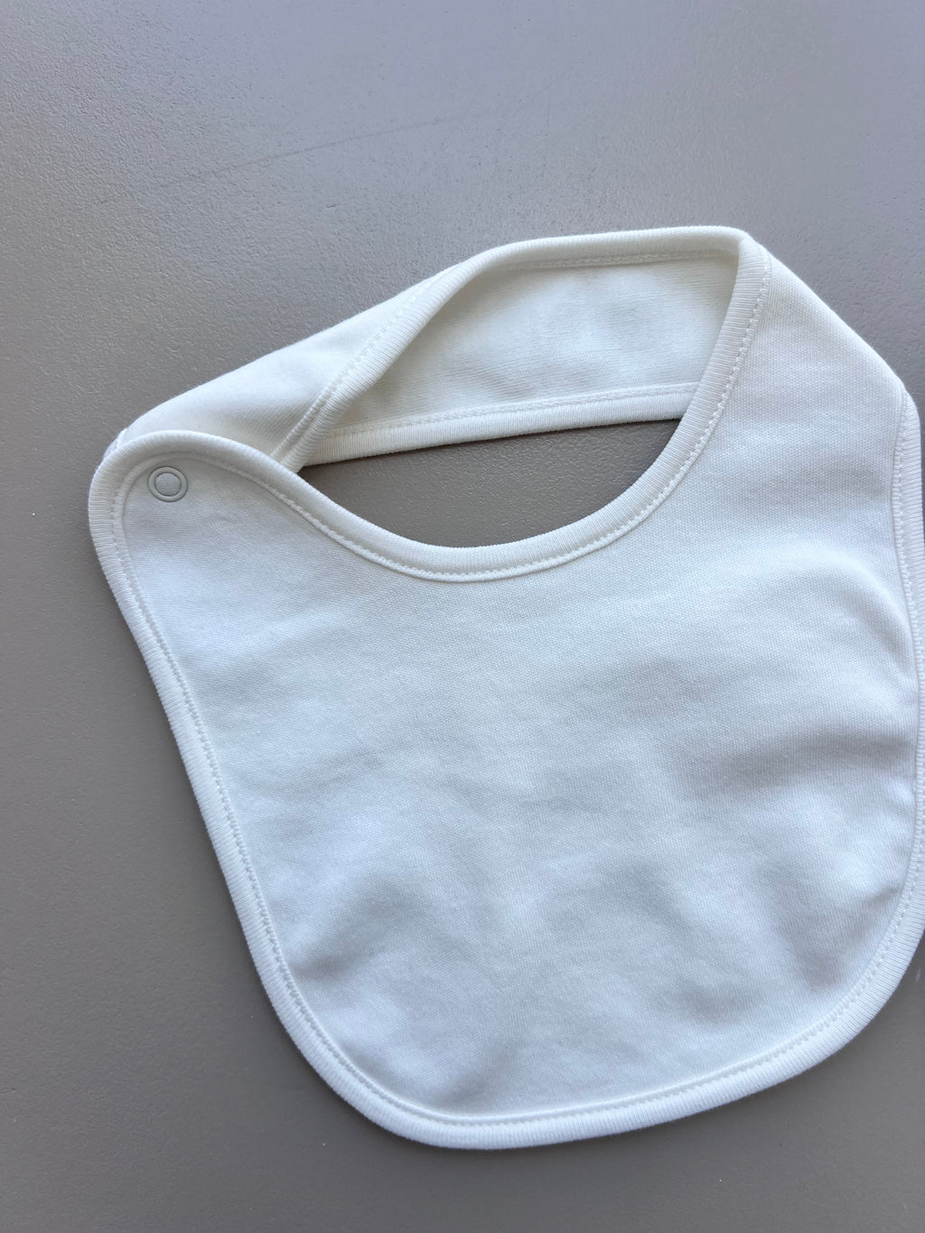 Off-White Rabbit GOTS™ Certified Organic Cotton Bib 2 Pcs Pack