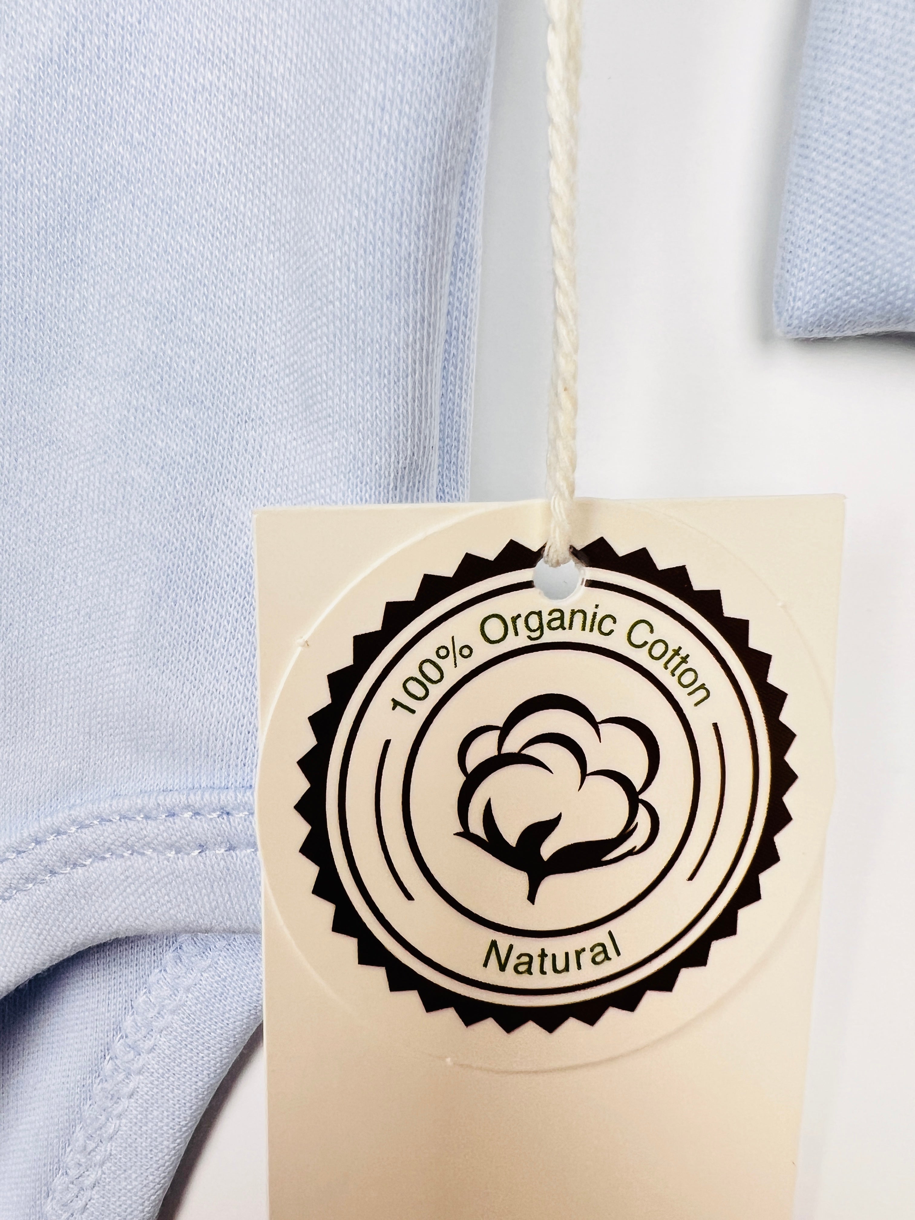 Nœud Blanc™ Organic Cotton Double Breasted & Double Size Long Sleeves Body