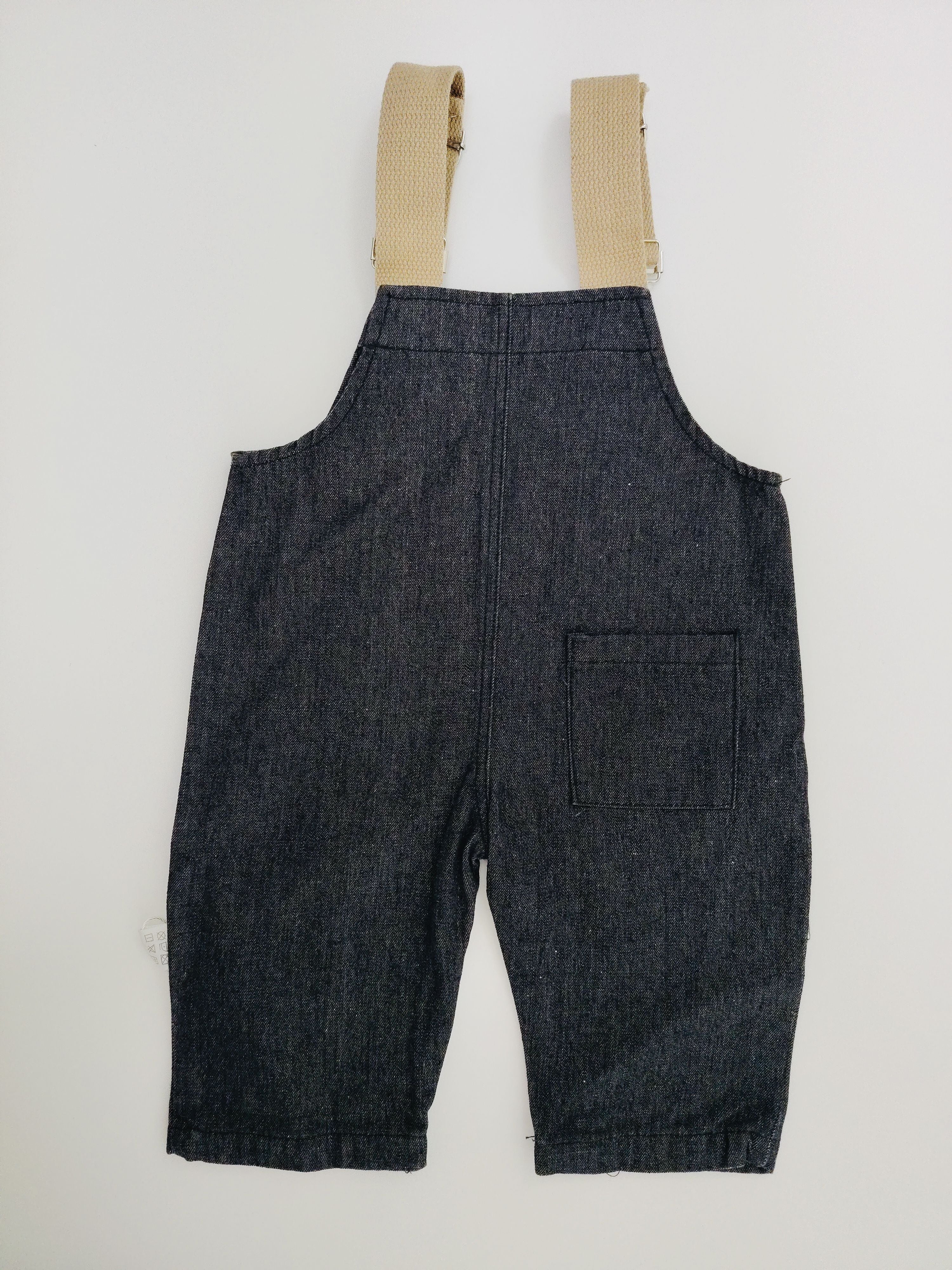 Black Jeans Salopette