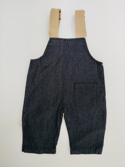 Black Jeans Salopette