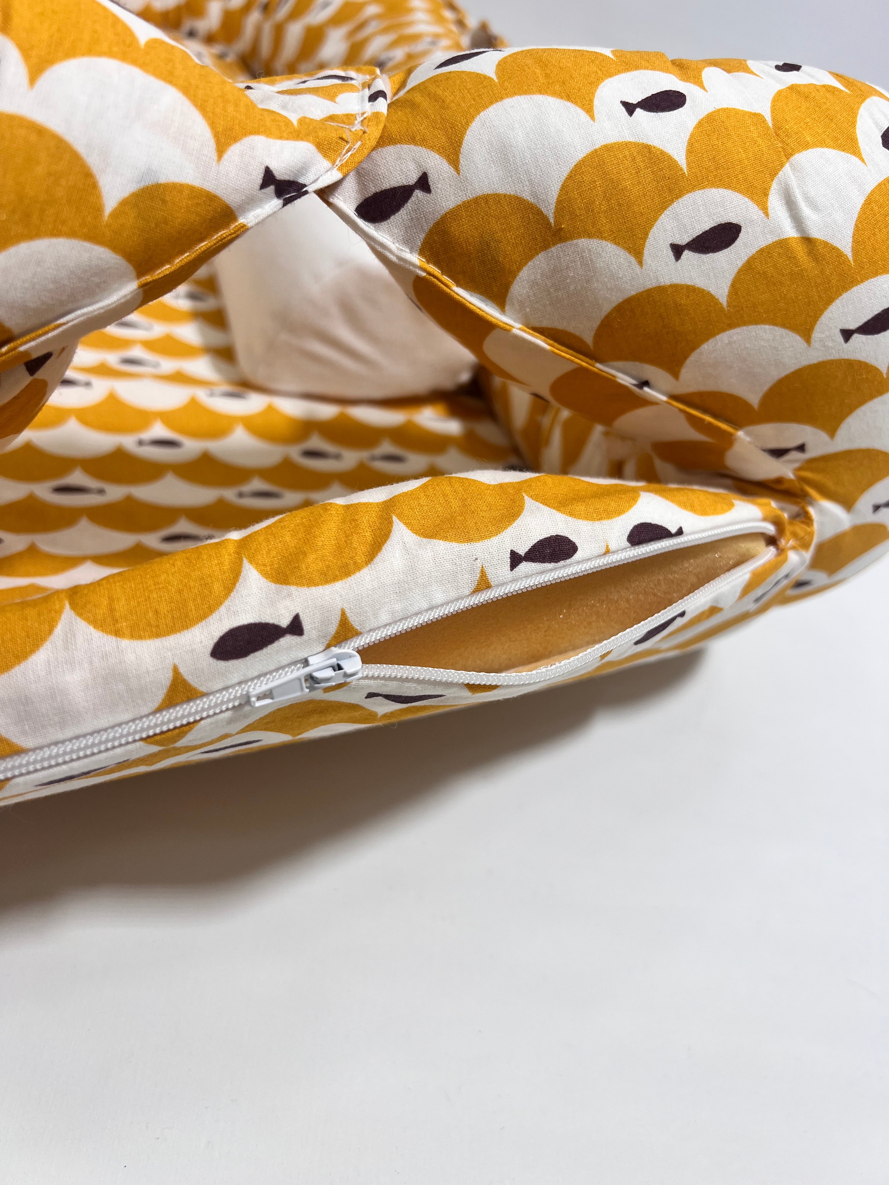 Organic Cotton Baby Nest with Toys