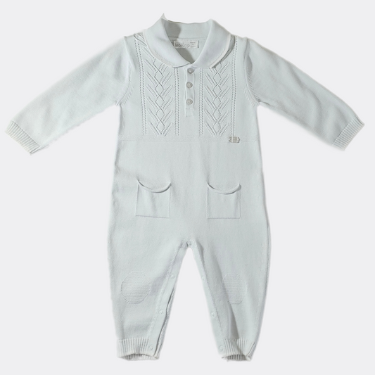 Baby Blue Organic Cotton  Overall