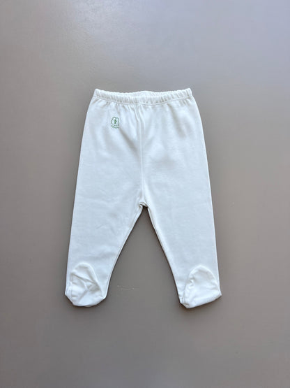 GOTS™ Certified Organic Cotton Footed Pants