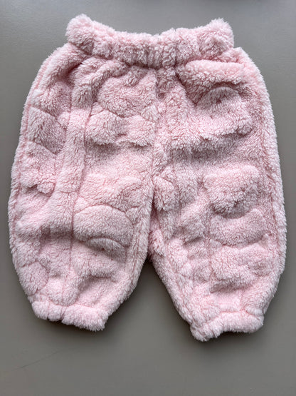 Pink Fuzzy Survetement 2 Pcs Set