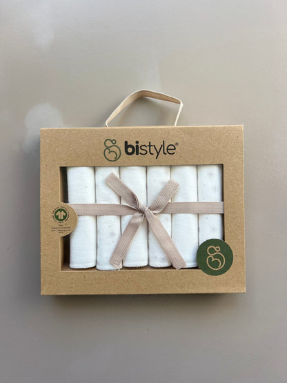 Organic Cotton Wash Cloth 6 Pcs Pack
