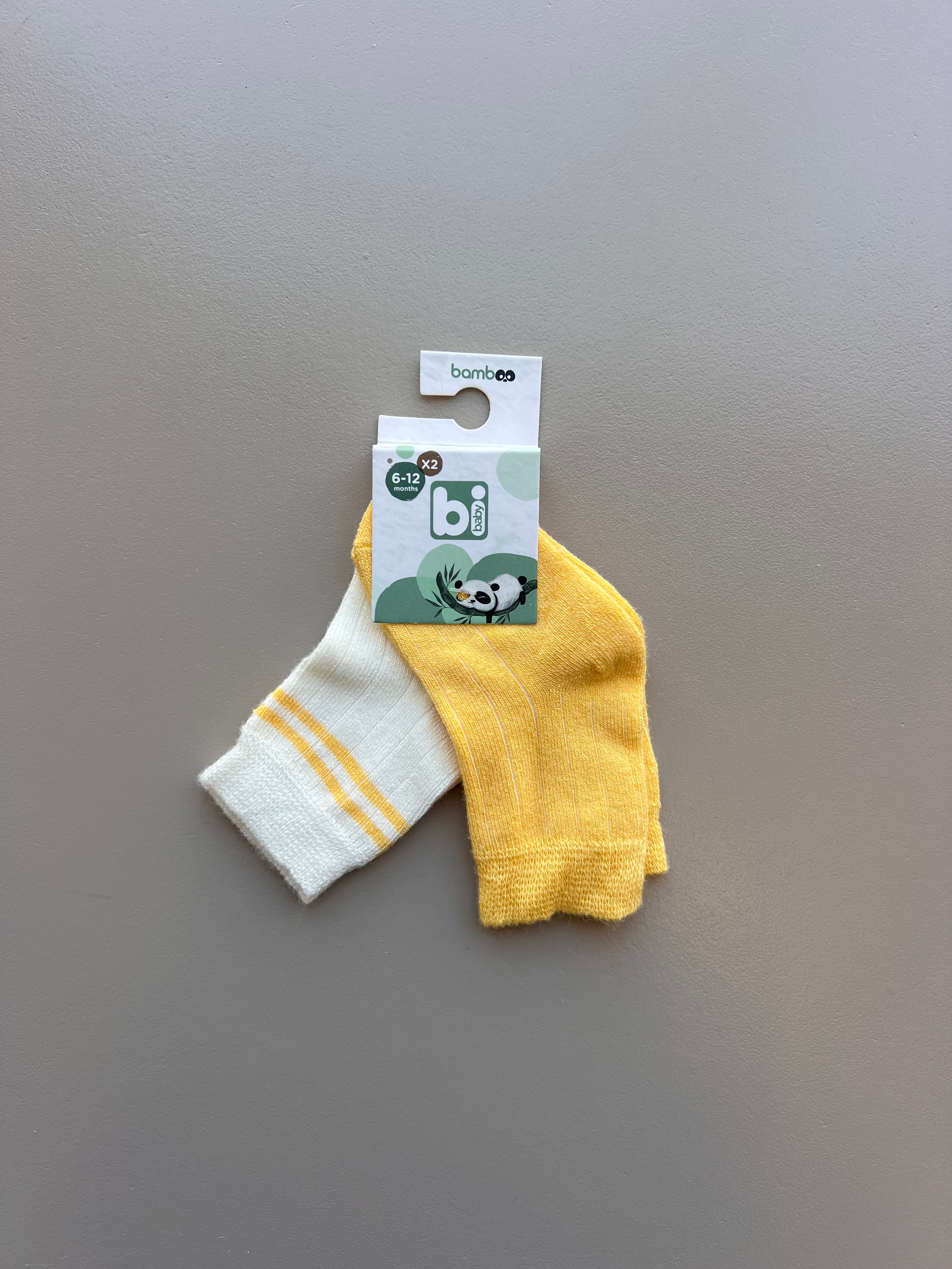Bamboo Socks 2pc Pack