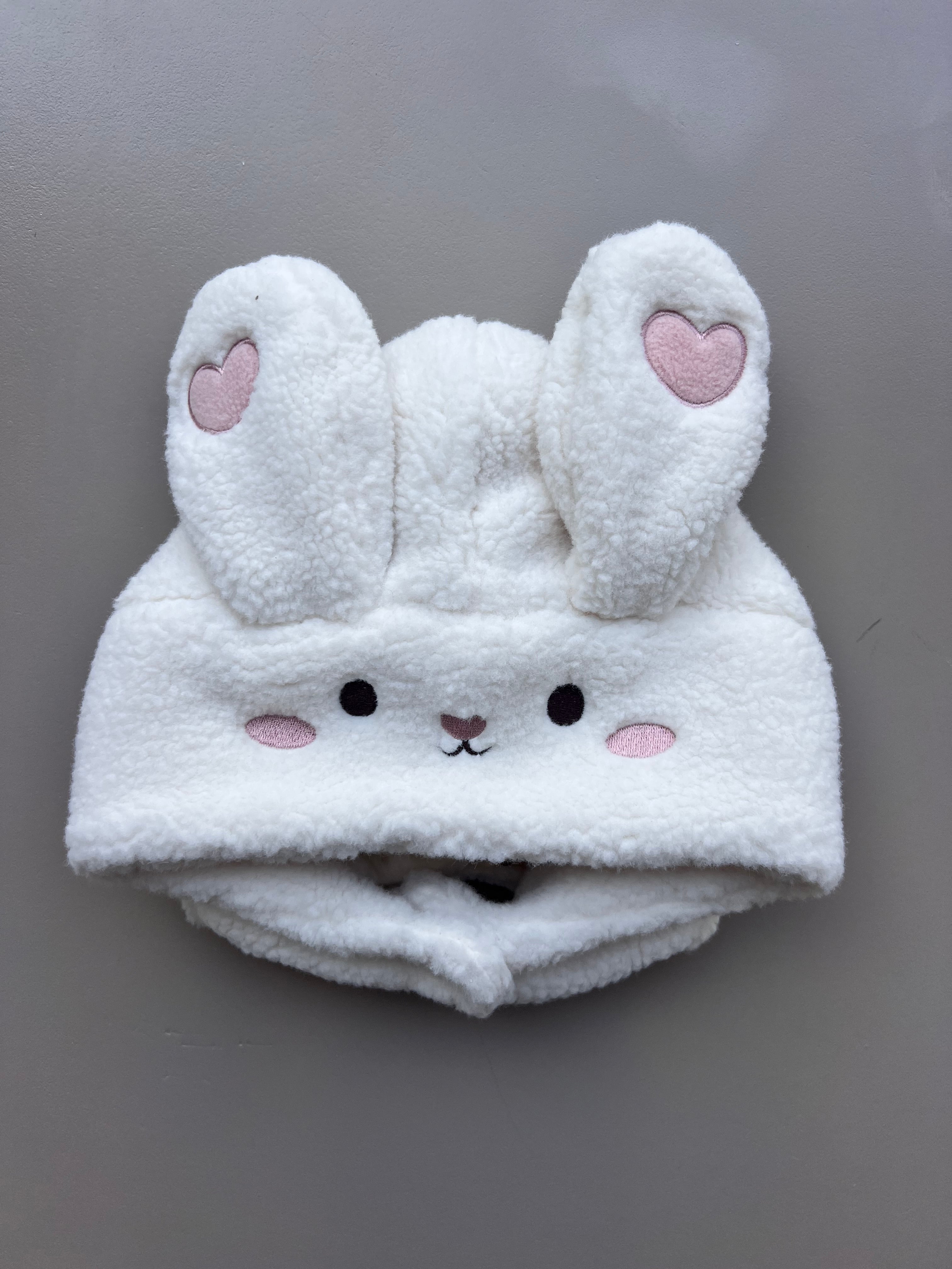 Wool Rabbit Hat Fur inside