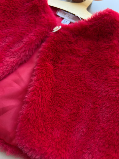 Red Fur Jacket