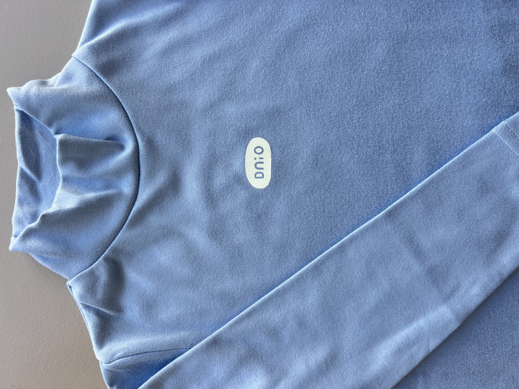 High Neck Basic Sweatshirt