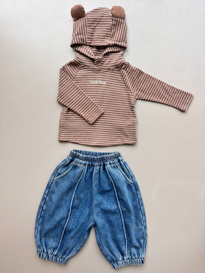 Blue Denim Jeans Fur Inside