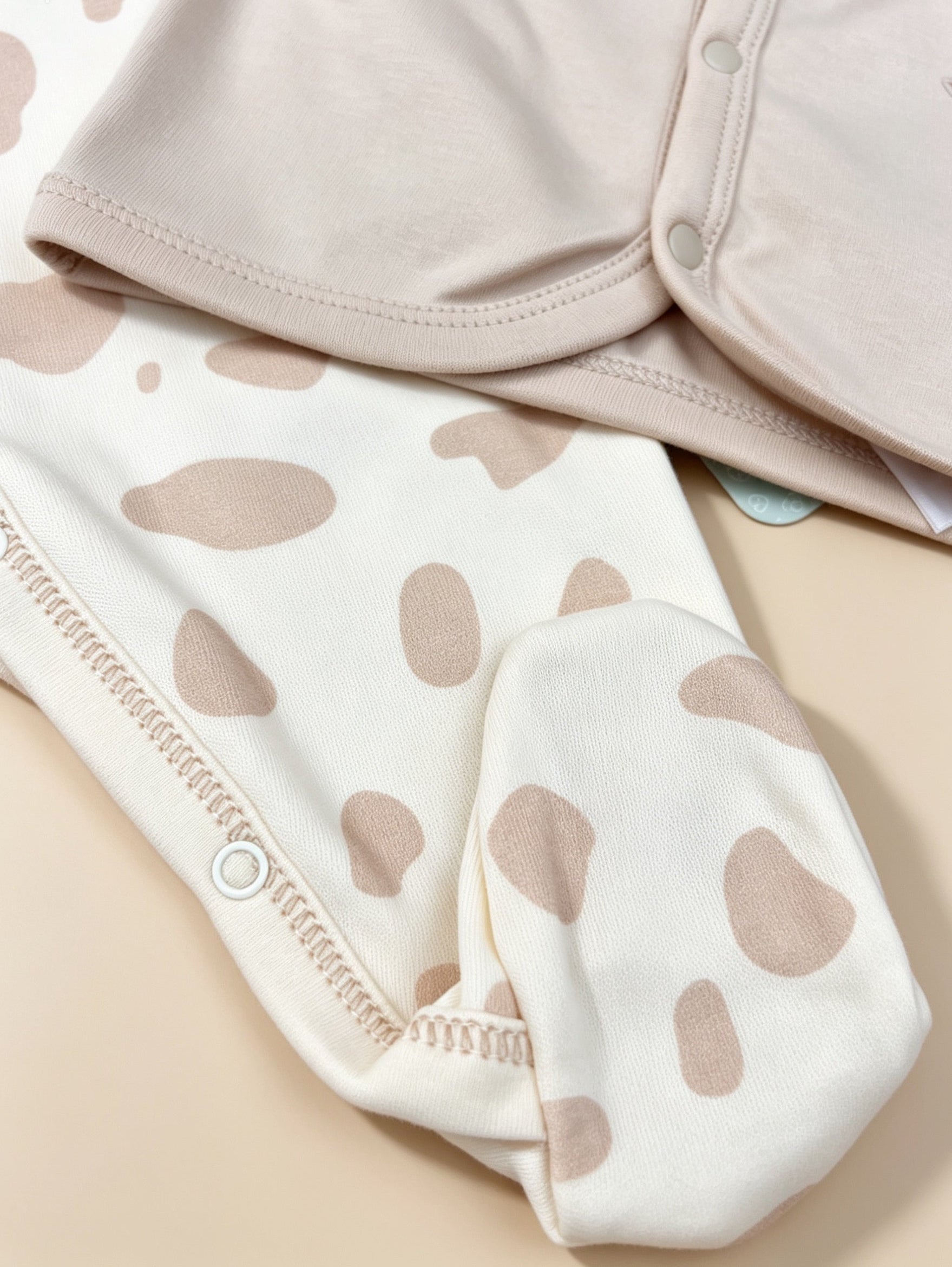 Giraffe GOTS™ Certified Organic Cotton Footed Overall 4 Pcs Set