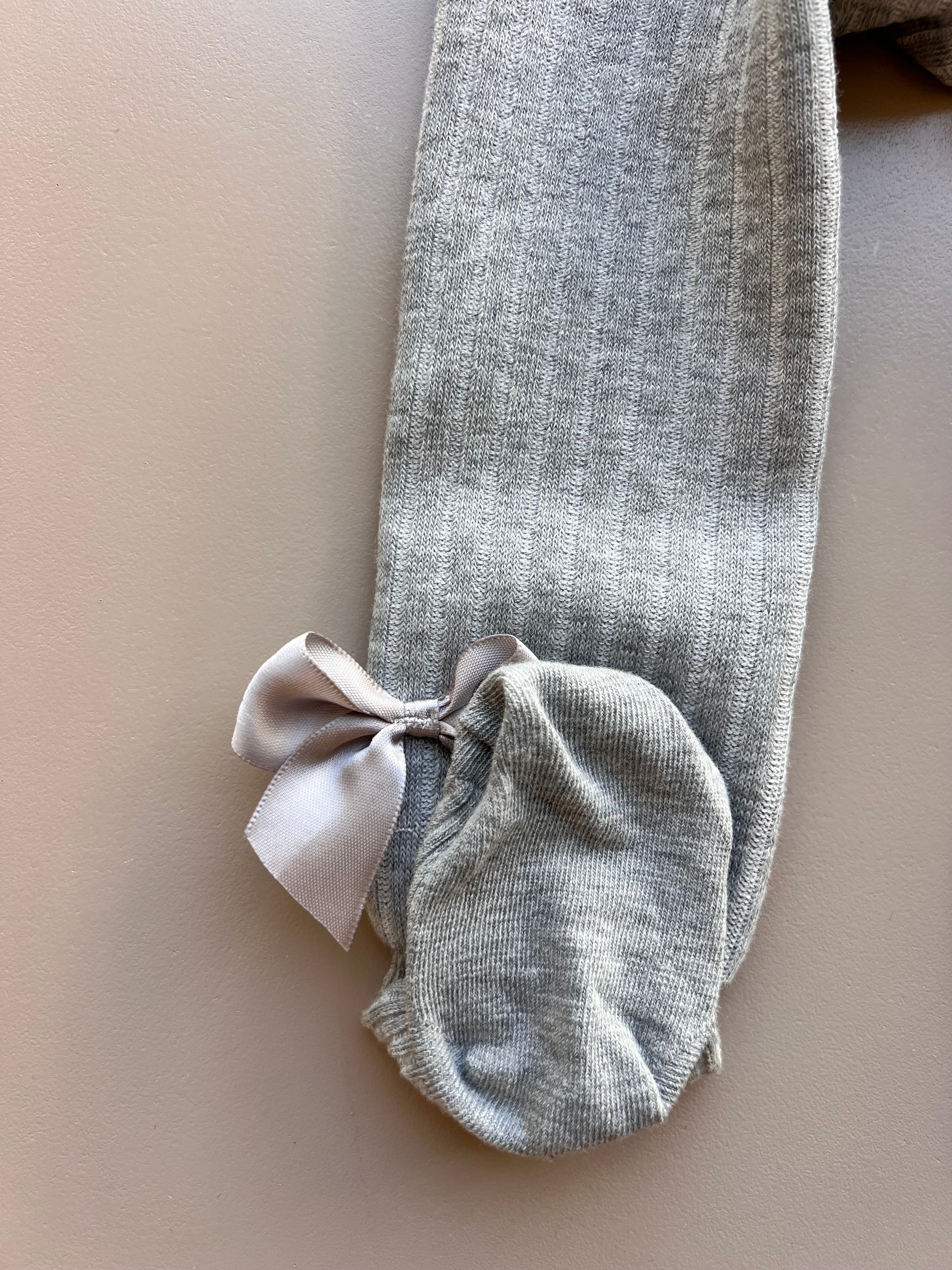 Winter Fleece Bow Tights