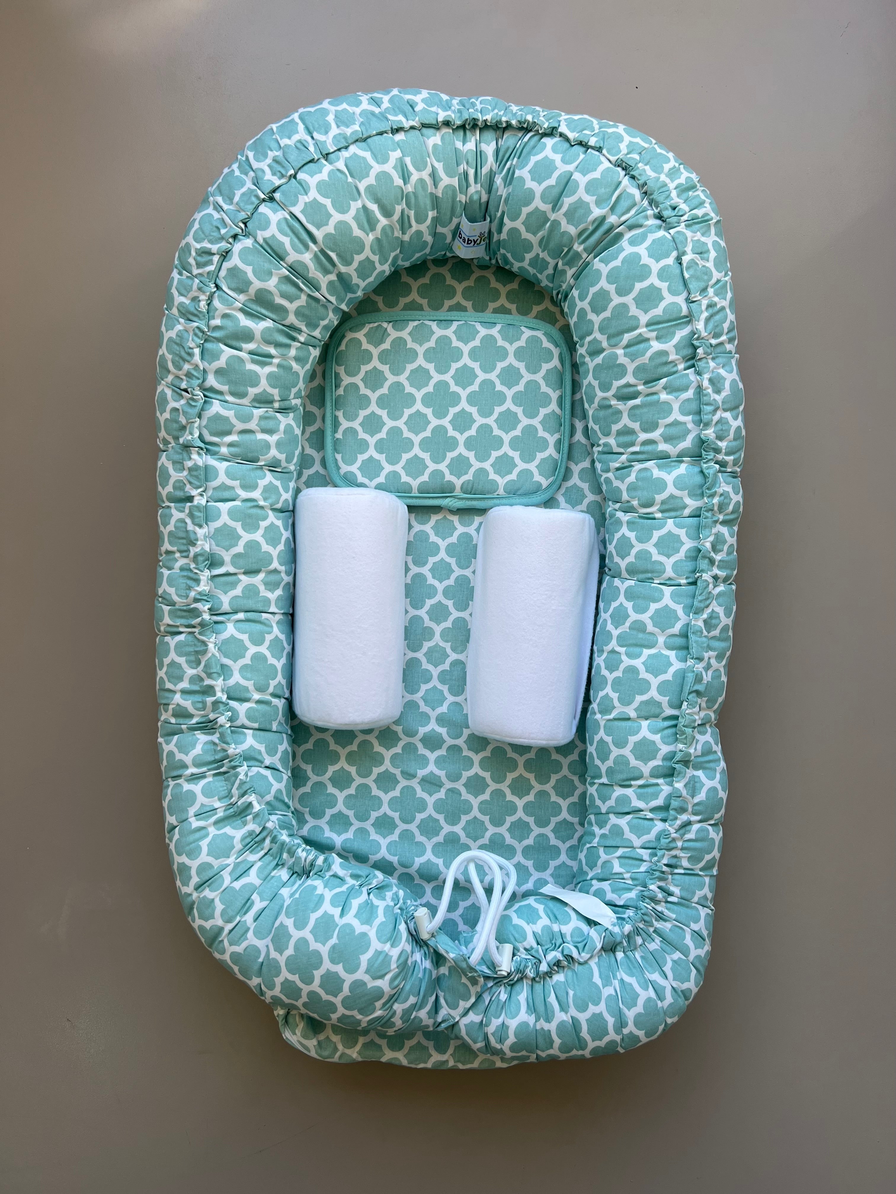 100% Cotton Baby Nest with Pillow