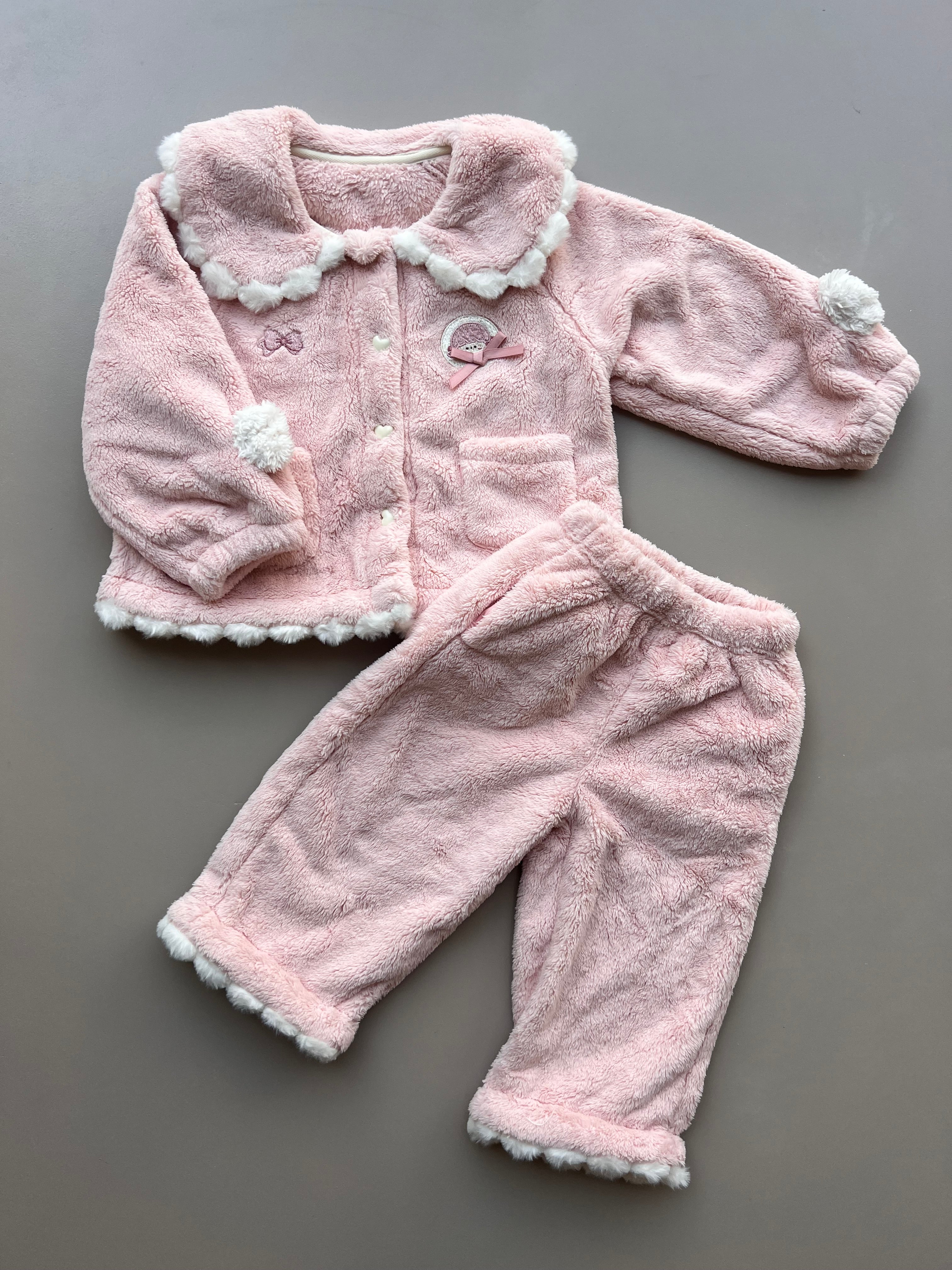 Blue Teddy 2 Pcs Set