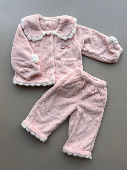 Blue Teddy 2 Pcs Set