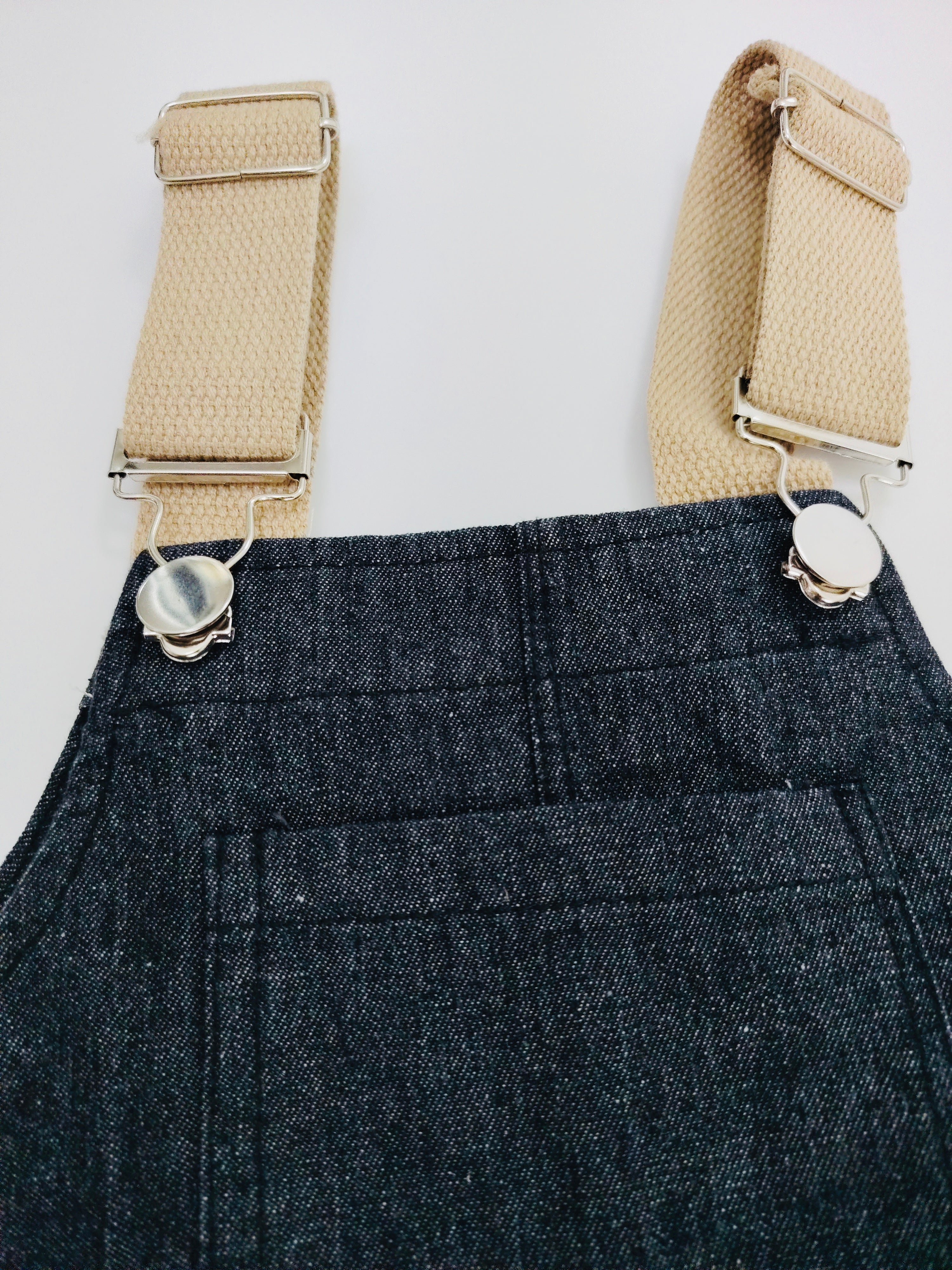 Black Jeans Salopette