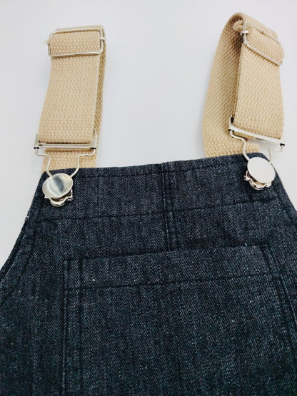 Black Jeans Salopette