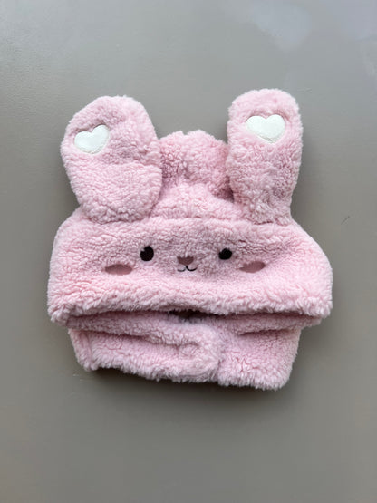 Wool Rabbit Hat Fur inside