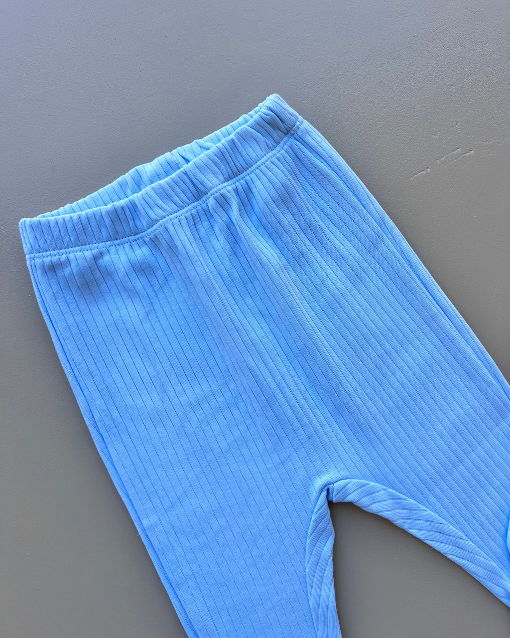 Blue Organic Cotton Pants