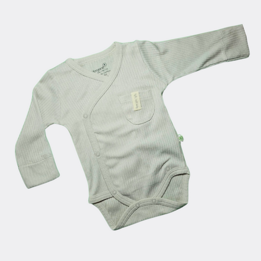 Gray Long Sleeves Double Body