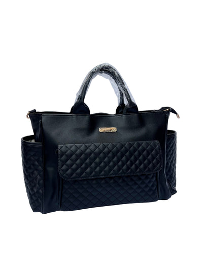 Jumbo Leather Diaper Bag