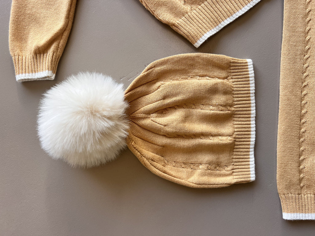 Yellow 100% Cotton 3 Pcs Set