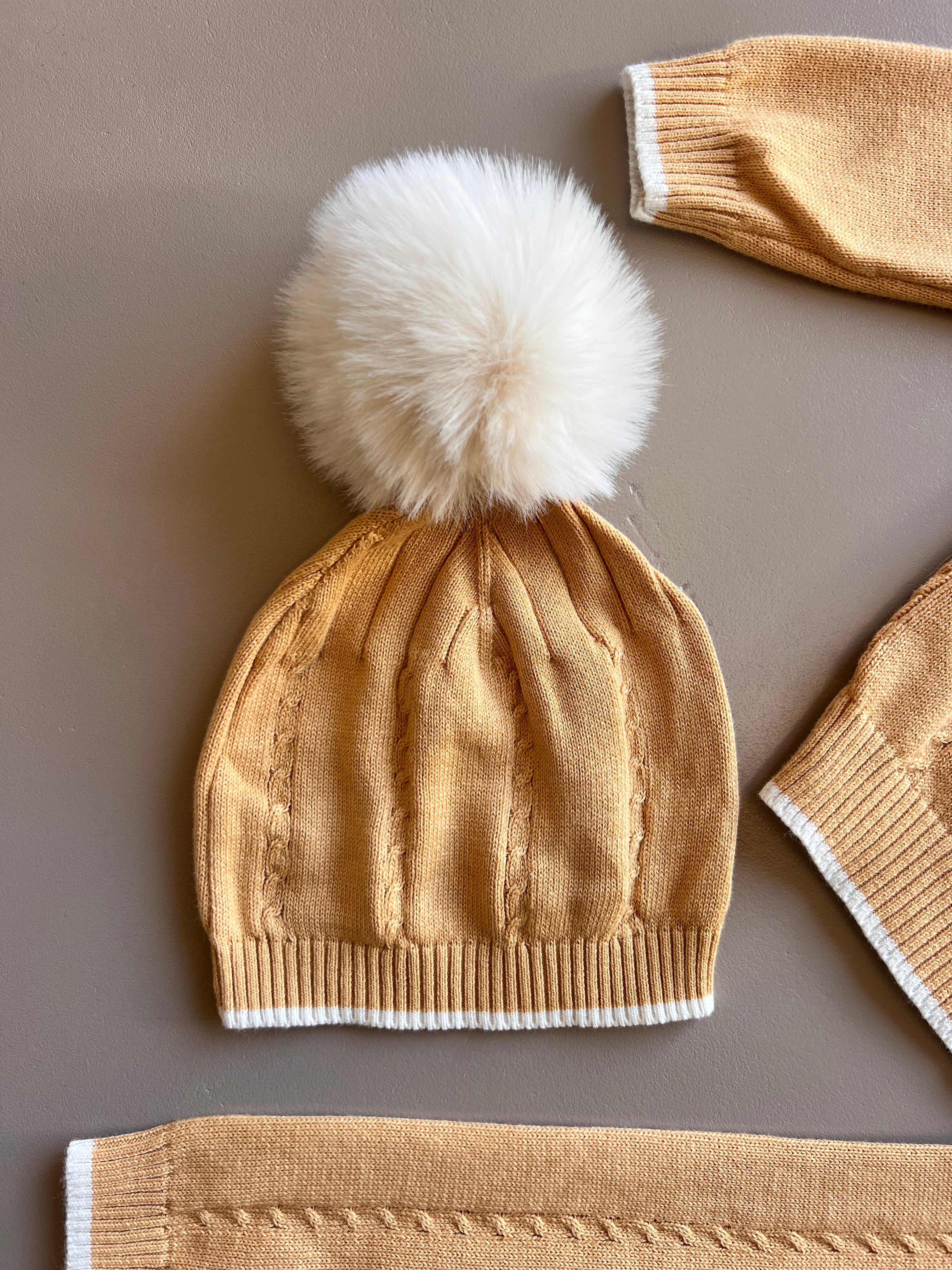Yellow 100% Cotton 3 Pcs Set